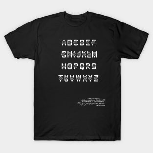 Typewriter Font of Type T-Shirt